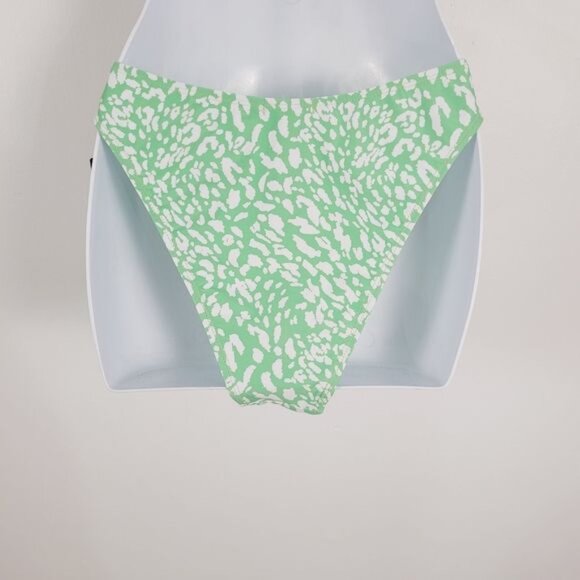 Nasty Gal Basic Animal High Cut  Bikini Bottom Size‎ 6 NEW - Picture 5 of 8